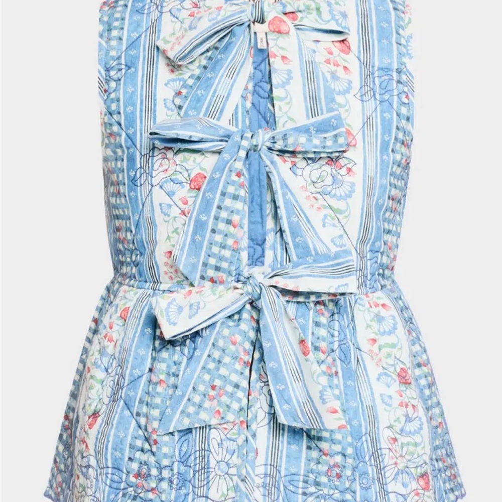 Damson Madder quilted vest